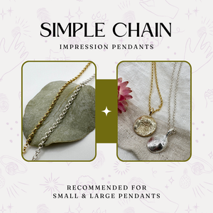 Chains for Impression Pendants