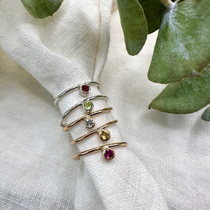 Kindred, Birthstone Rings