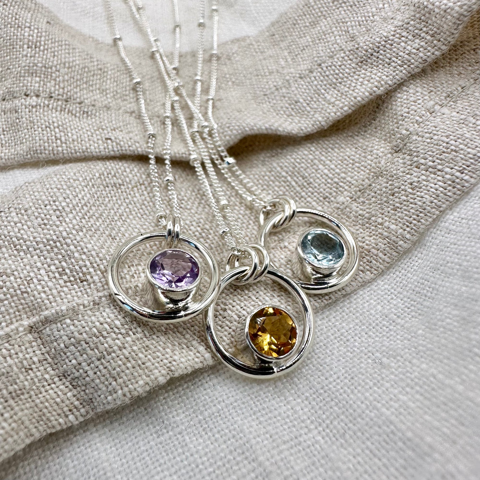 Adorn, Birthstone Necklace