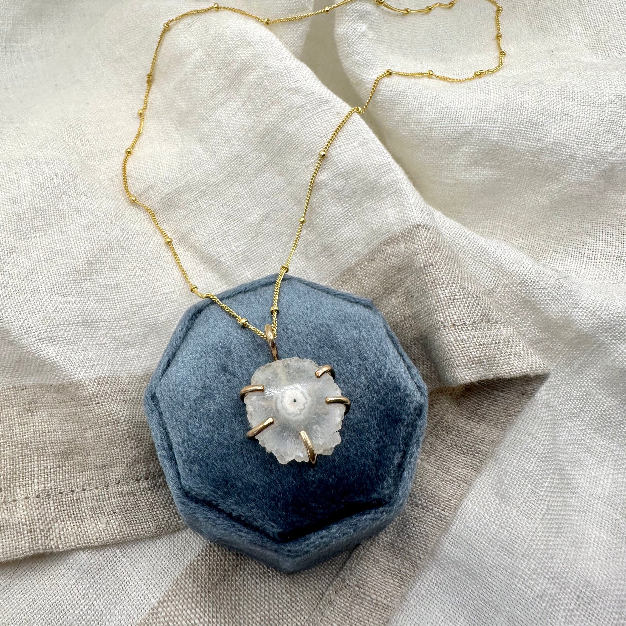 Solar Quartz, OOAK Necklace