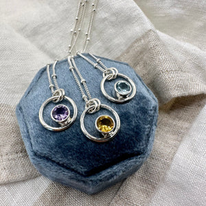 Adorn, Birthstone Necklace