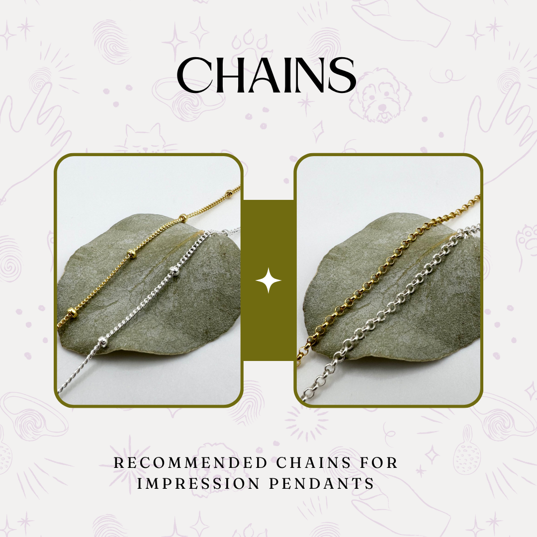 Chains for Impression Pendants