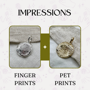 Impression Kit: Large Pendant